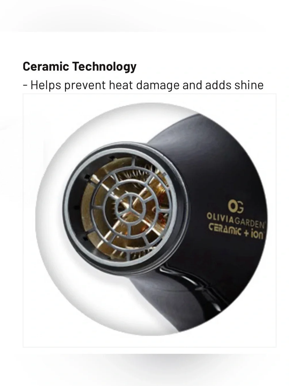 CERAMIC + ION HIGH PERFORMANCE PROFESSIONAL HAIR DRYER